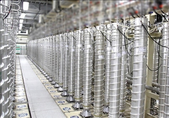 Natanz nuclear enrichment facility in Iran