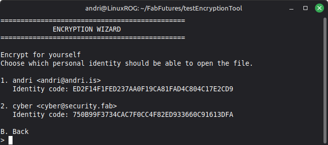 encrypt a file 3