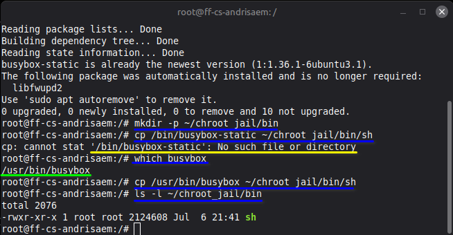 install busybox