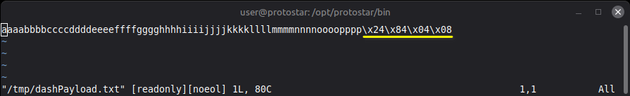 Protostar stack3 s