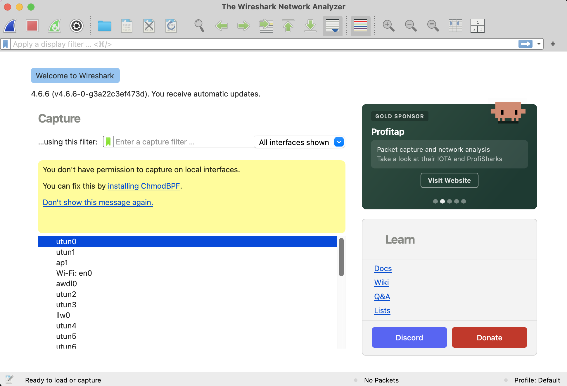 Wireshark page1