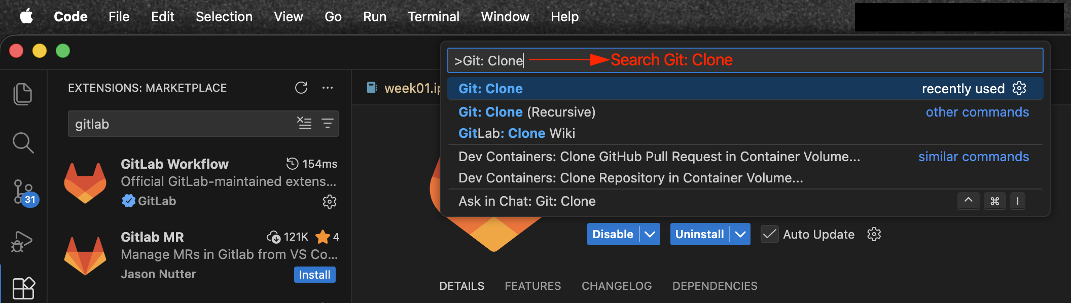 Clone Repo: Step1