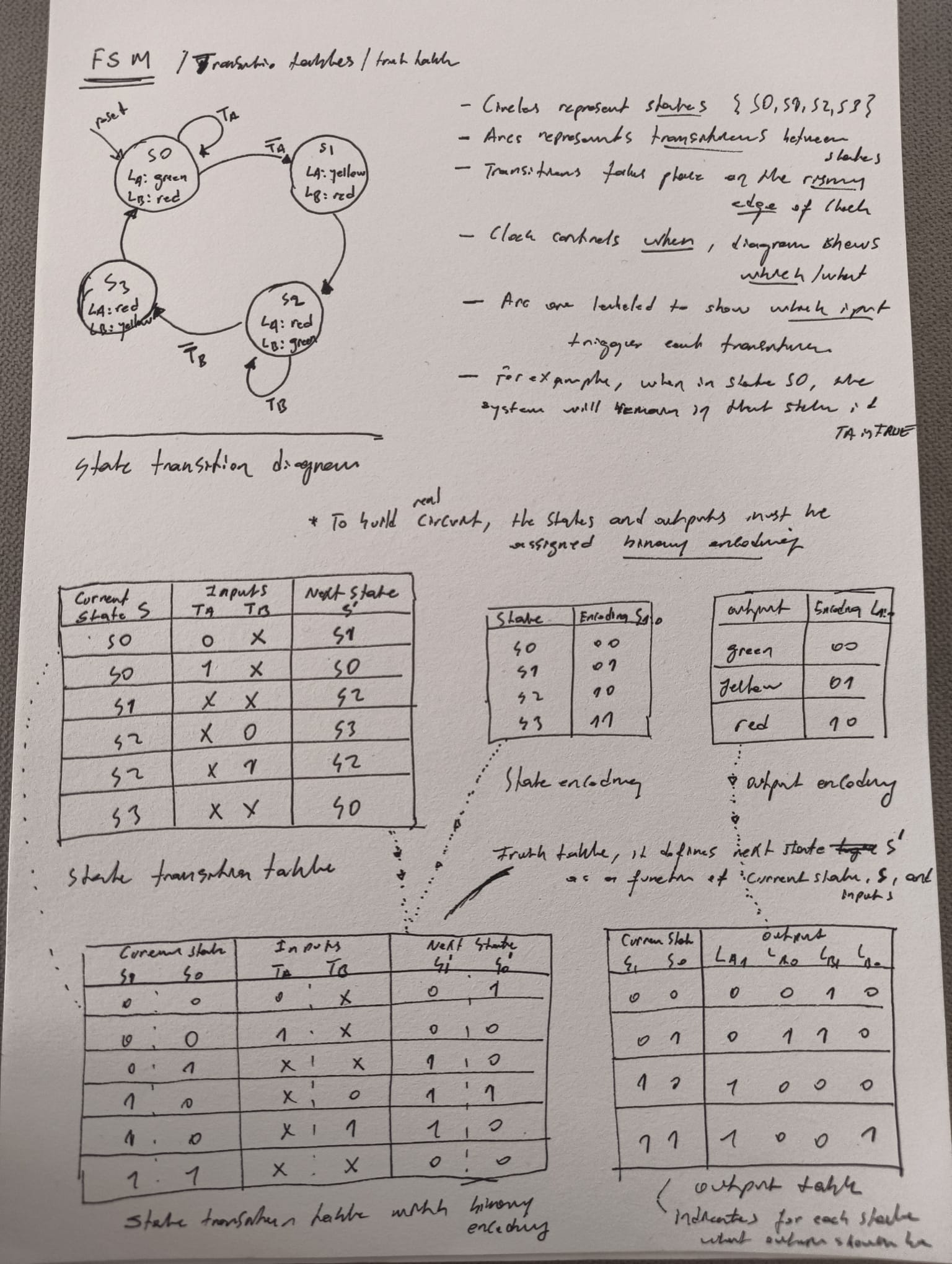 Traffic Light Controller Waveform