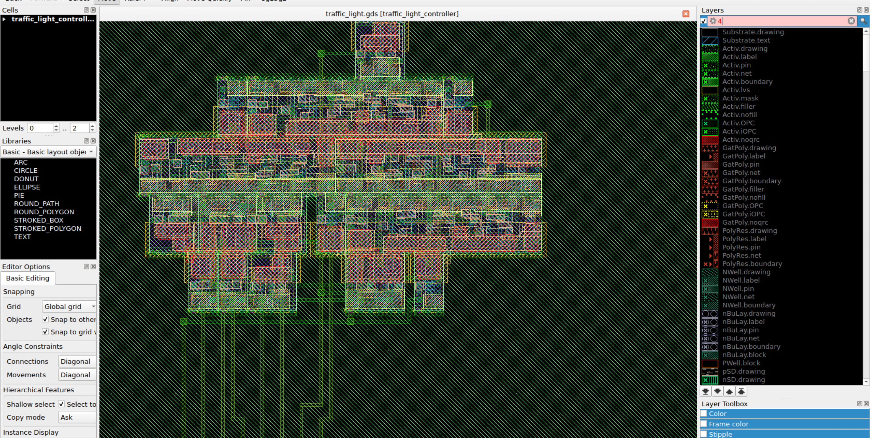 Traffic Light Controller Waveform