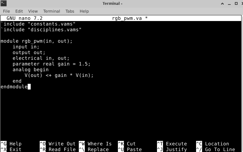 ngspice NAND simulation — waveform showing correct NAND behavior, plus tpd measurements